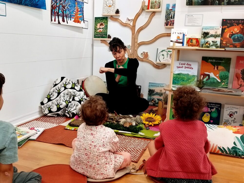 Inscription séance "Racomptines ma muse" | 0-3 Ans