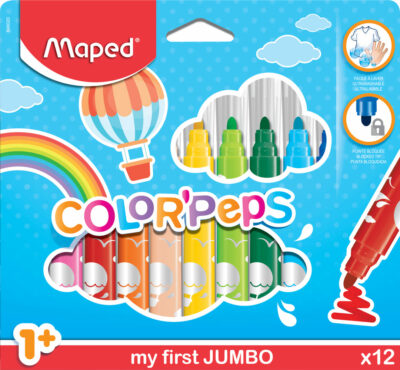 Maped - Feutres Colorpep's First Jumbo x12